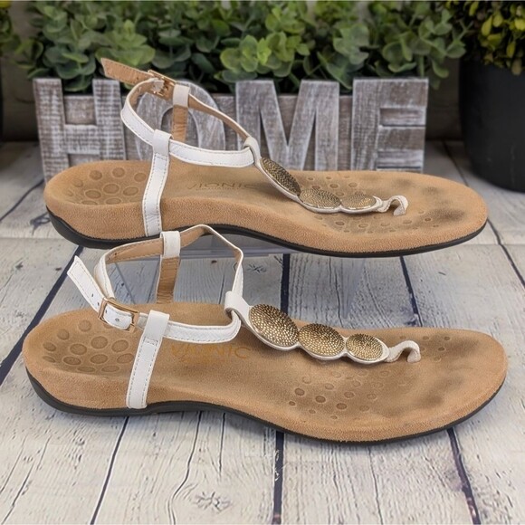 Vionic Lizbeth T-strap Orthotic Sandal - Picture 3 of 11